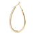 Round Pavé Diamond Hoop Earrings
