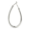 Round Pavé Diamond Hoop Earrings DiamondStatus