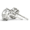 Round Halo Diamond Earrings DiamondStatus