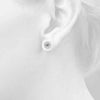Round Halo Diamond Earrings DiamondStatus