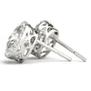 Oval Halo Diamond Earrings DiamondStatus