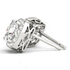 Cushion Halo Diamond Earrings DiamondStatus