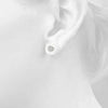 Round Cluster Diamond Stud Earrings DiamondStatus