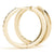 Round Diamond Hoop Earrings