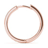 Round Diamond Hoop Earrings DiamondStatus