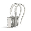 Princess Halo Drop Diamond Earrings DiamondStatus
