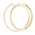 Half Eternity Pavé Diamond Hoop Earrings