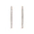 Pavé Hoop Diamond Earrings