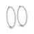 Pavé Hoop Diamond Earrings