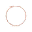 Pavé Diamond Hoop Earrings