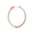 Diamond Pavé Eternity Hoop Earrings