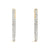 Round Diamond Hoop Earrings