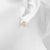 Round Floral Halo Diamond Earrings