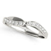 Twisted Bow Pavé Wedding Ring DiamondStatus