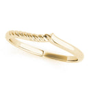 Plain Twisted Wedding Ring
