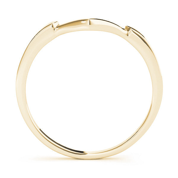 Curved Plain Wedding Ring