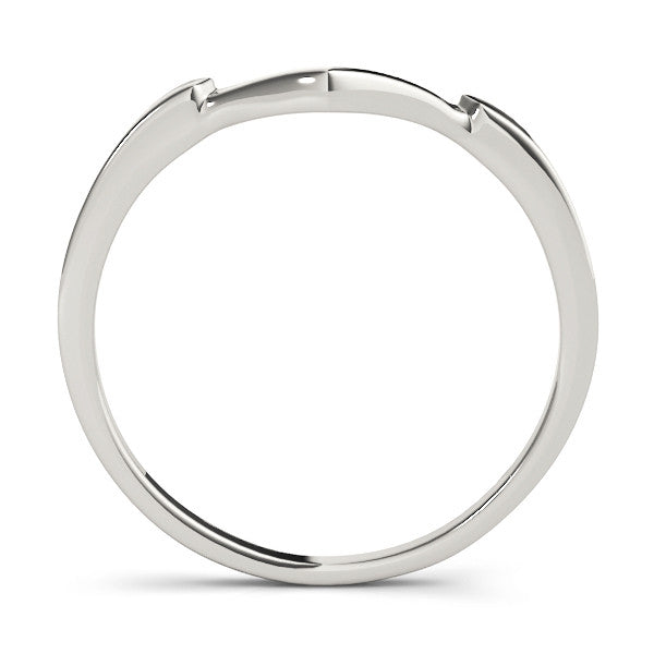 Curved Plain Wedding Ring