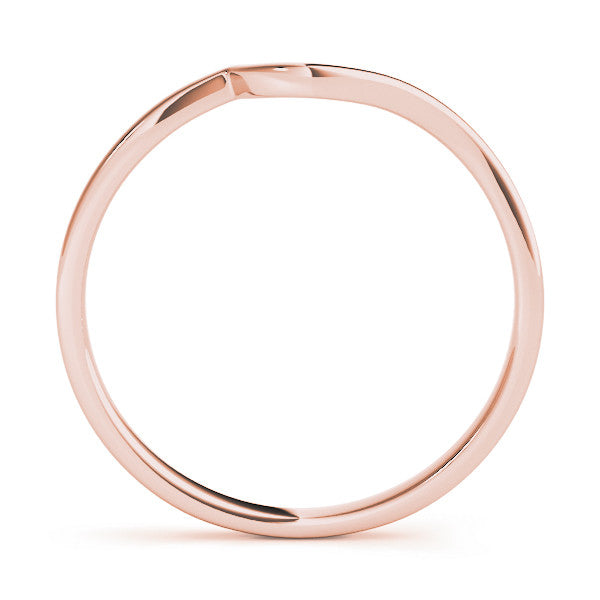 Curved Plain Wedding Ring