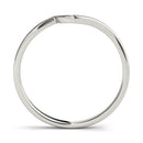 Curved Plain Wedding Ring