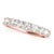 Round Seven Stone Wedding Ring