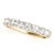 Round Seven Stone Wedding Ring