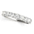 Round Seven Stone Wedding Ring