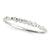 Round / Baguette Seven Stone Wedding Ring