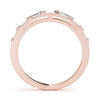Baguette Seven Stone Wedding Ring DiamondStatus