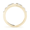 Baguette Seven Stone Wedding Ring DiamondStatus
