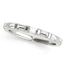 Baguette Seven Stone Wedding Ring