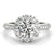Round Cut Halo Engagement Ring