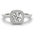 Round Cut Halo Engagement Ring