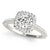 Round Cut Halo Engagement Ring