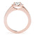 Round Cut Halo Engagement Ring