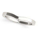 Curved Plain Wedding Ring