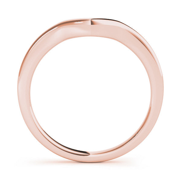 Curved Plain Wedding Ring