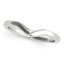 Curved Plain Wedding Ring