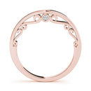 Curved Plain Wedding Ring