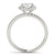 Round Halo Pavé Engagement Ring