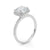 Cushion Cut Halo Pavé Engagement Ring