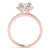 Cushion Cut Halo Pavé Engagement Ring