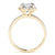 Cushion Cut Halo Pavé Engagement Ring
