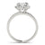 Cushion Cut Halo Pavé Engagement Ring