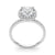 Cushion Cut Halo Pavé Engagement Ring