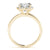 Cushion Cut Halo Engagement Ring