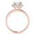 Cushion Cut Halo Engagement Ring