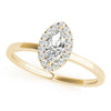 Marquise Cut Halo Engagement Ring DiamondStatus