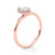 Marquise Cut Halo Engagement Ring