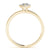 Marquise Cut Halo Engagement Ring