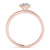 Marquise Cut Halo Engagement Ring